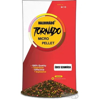 Nástraha HALDORADO Tornado Micro Pellet Sladká jahoda 400g (HALDORADO Tornado Micro Pellet Sladká jahoda 400g)