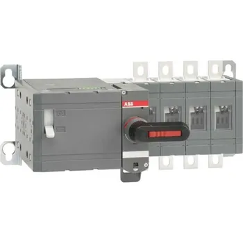 vypínač 1SCA115290R1001 OTM250E4M230C Odpínač 4P Ith=250A, montáž na základnu, s mot. pohon 220…240V AC, ABB