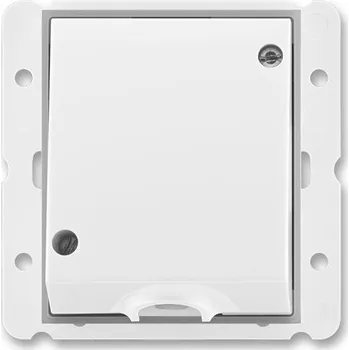 3938E-A00025 04 Svorkovnice pětipólová s krytem, bílá/ledová šedá, ABB, Element