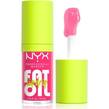 Přípravek na rty NYX Professional Makeup Fat Oil Lip Drip olej na rty odstín 02 Missed Call 4,8 ml