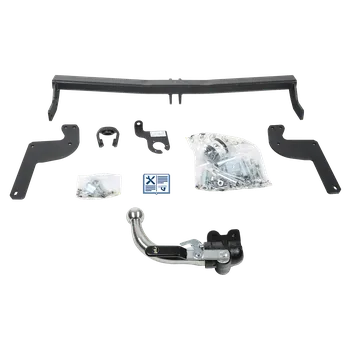 Tažné zařízení GDW tažné zařízení Odnímatelné včetně TowTec elektropřípojky 7pólové univerzální - RENAULT CLIO IV