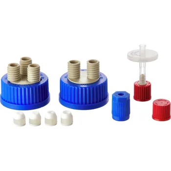 Zahradní hadice Vložka silikonová s PTFE pro hadice o vnějším průměru 1,6 mm (vhodná do modrého uzávěru GL 14 s otvorem pro napojení hadice), Balení [ks]: 1, k produktu: Uzávěr GL 45, multiportový