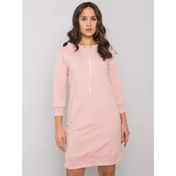 Dámské šaty Dámské šaty bavlněné Sinead RUE PARIS růžové