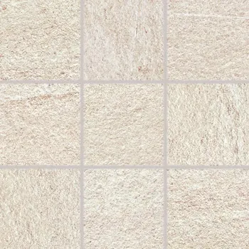 Obklad Quarzit, DAR12735, dlaždice slinutá, 10 x 10 cm, béžová