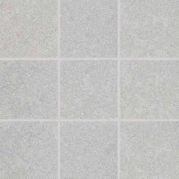Obklad Block, DAK12780, dlaždice slinutá, 10 x 10 cm, světle šedá