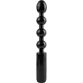 Vibrátor na prostatu Pipedream - Anal Fantasy - Power Beads / anální stimulátor - Black