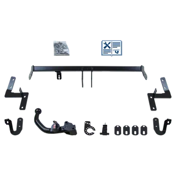 Tažné zařízení Oris tažné zařízení Odnímatelné Tažné rameno zasunuté zezadu - PEUGEOT 2008 I