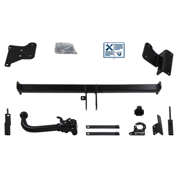 Tažné zařízení AUTO-HAK tažné zařízení Odnímatelné včetně TowTec elektropřípojky 7pólové typová - NISSAN QASHQAI II