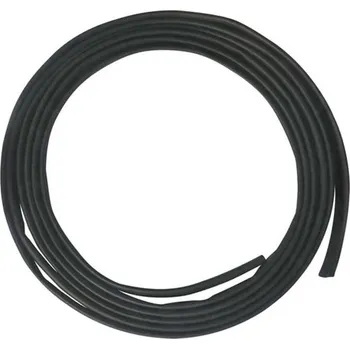 elektrický kabel 267096 Bužírka teplem smršťovací 3:1, s lepidlem, černá, 12 - 4 mm, 5 m, Haupa