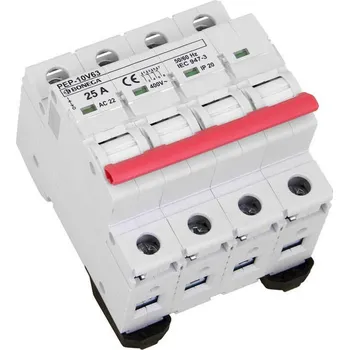 vypínač 05-4025001 PEP 10V63 Modulový vypínač PEP-10V63 (10 kA) 4P do 25A, Bonega