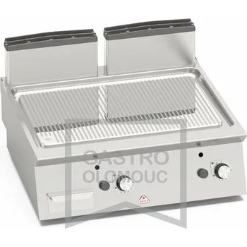 Kuchyňský gril Plyn. grilovací plotna Bertos SG7FL8B-2/CPD Varianta: Plyn. grilovací plotna Bertos SG7FL8B-2/CPD