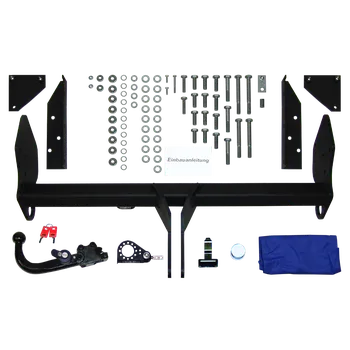 Tažné zařízení Brink tažné zařízení Odnímatelné včetně TowTec elektropřípojky 7pólové univerzální - MITSUBISHI PAJERO IV