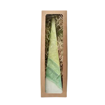 Svíčka Supeko svíčka jehlan Máta 30 cm v dárkové krabičce