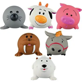 Hračka pro psa LATEXOVÝ MÍČEK ZVÍŘÁTKO S NO(R)IČKAMI 6cm + extra výběr z 4000 produktů