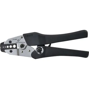 Kleště 211680 Kleště lisovací na konektory koax. kabelů, RG 55-58-59-62-5-6, Haupa