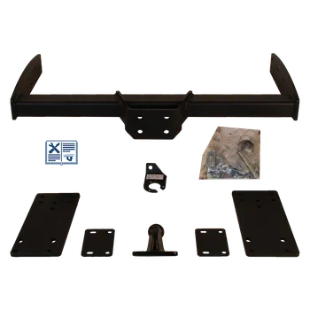 Tažné zařízení GDW tažný nosník včetně TowTec elektropřípojky 7pólové typová - HYUNDAI H350 valník/podvozek