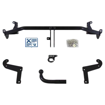 Tažné zařízení AUTO-HAK tažné zařízení pevné včetně TowTec elektropřípojky 7pólové typová - PEUGEOT 5008 II