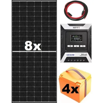 solární set Gesom Solární ostrovní elektrárna 48 V/3040 Wp