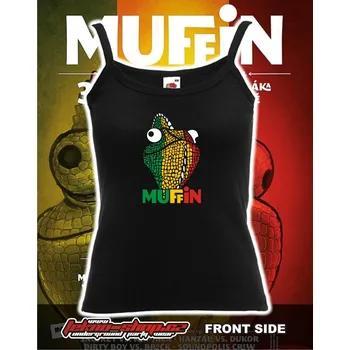 TEKNOSHOP Muffin 2013 SRPEN dnb tílko s potiskem dámské XL černé