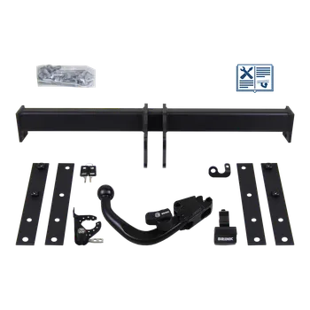 Tažné zařízení Brink tažné zařízení Odnímatelné včetně TowTec elektropřípojky 7pólové typová - VOLVO XC70 II