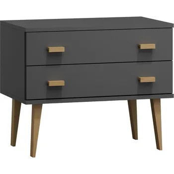 Komoda ImportWorld Komoda NR1 Venuci 2S - v58 x š80 x h47, šedá