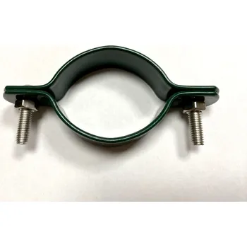 Příslušenství pro plot Objímka pro sloupek 38 mm PVC zelená 6005 průběžná 180