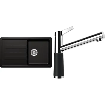 Granitový dřez Set Schock S2-4 (dřez Toledo D-100 Magma + baterie SC-510 Magma)