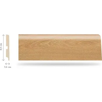 Soklová lišta Swiss Krono P85 - Dub Carrara D3033