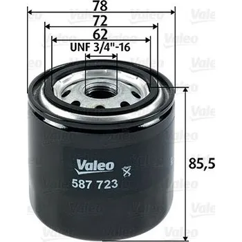 Palivový filtr Palivový filtr VALEO 587723