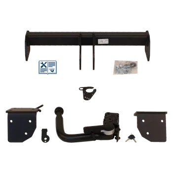 Tažné zařízení GDW tažné zařízení Odnímatelné včetně TowTec elektropřípojky 7pólové typová - BMW 3 kupé