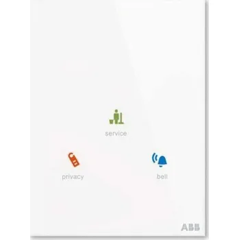 2CKA006300A1585 Tacteo ovladač hotelový vnější bez čtečky karet, 86x115, ABB