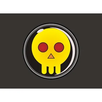 TEKNOSHOP Odznak Lebka