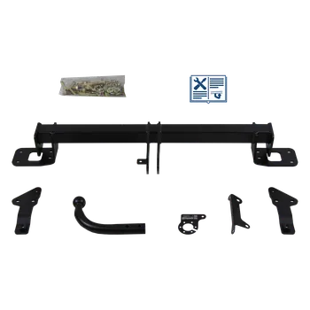 Tažné zařízení AUTO-HAK tažné zařízení pevné včetně TowTec elektropřípojky 7pólové typová - MERCEDES-BENZ C-CLASS