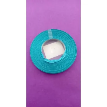 Stuha Saténová stuha tyrkys tm. 6mm x 32m