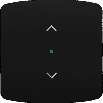 6220A-A01002 N Kryt 1násobný, symbol žaluzie, černá, ABB-free@home, Tango
