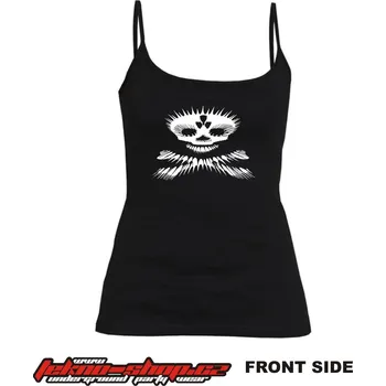 TEKNOSHOP Virus Sound System tílko s potiskem dámské XL černé