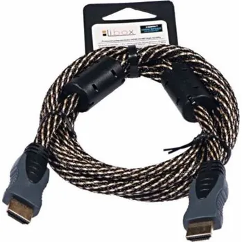 Video kabel Libox HDMI kabel - HDMI 1,8m zlato (LB0039)