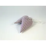 Srdíčko - fialová, Varianta pruh vodorovně