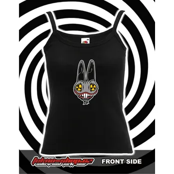 TEKNOSHOP Toxic Bunny tekno tílko s potiskem dámské XL červené