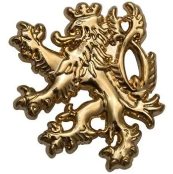 Odznak Český lev propichovací PIN zlatý