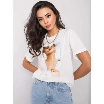 Dámské tričko bavlněné LYNDA bílé