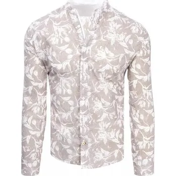 Pánská košile Pánská košile TREVOR hnědá