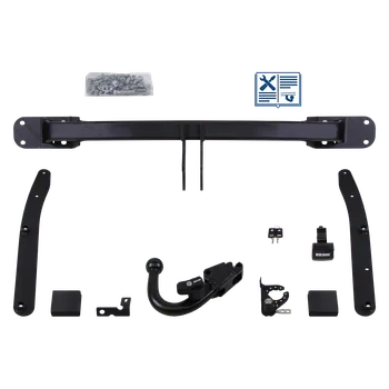 Tažné zařízení Brink tažné zařízení Odnímatelné včetně TowTec elektropřípojky 7pólové univerzální - MERCEDES-BENZ GLK-CLASS