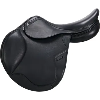 Jezdecké sedlo Skokové sedlo Equestro Meredith, 16,5", černá