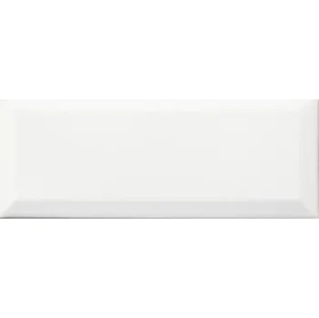 Obklad Concept Plus, dekor, 25x10 cm, bílá