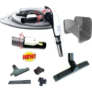 Vysavač Centrální vysavače Praha - Sada na pevné podlahy - 31 cm s hadicí s vypínáním 12m