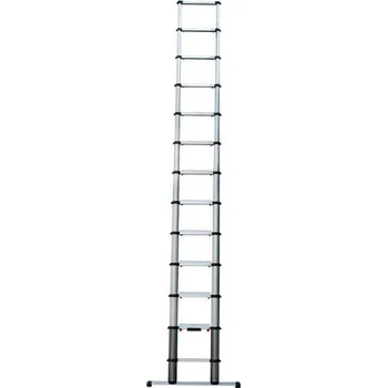 Žebřík 392802 Žebřík teleskopický hliníkový 3,8 m, Haupa