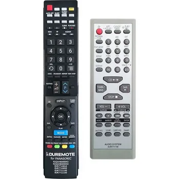 Dálkový ovladač PANASONIC EUR7711140 - dálkový ovladač duplikát