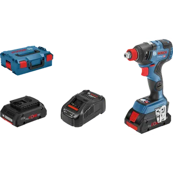 BOSCH Professional GDX 18V-200 C, 0.601.9G4.206 2x 4,0 Ah + nabíječka + kufr