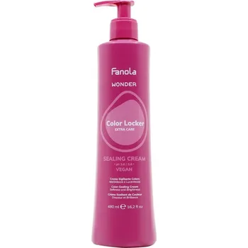 Pleťový krém Fanola Wonder Color Locker Extra Care Sealing Cream - Zacelující krém 480 ml
